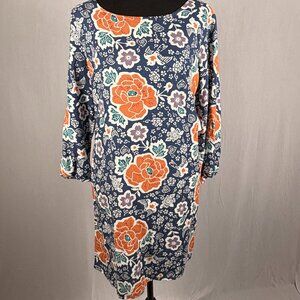 Old Navy | Boho Blue Print Dress | L | NWT